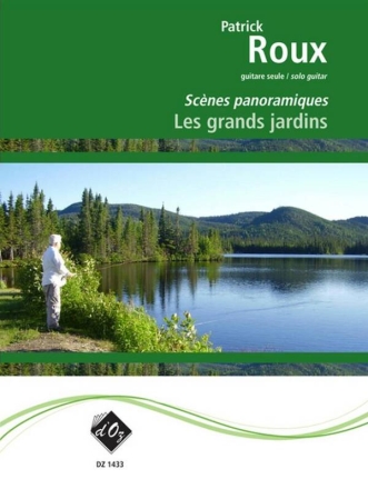 Scnes panoramiques - Les grands jardins Gitarre Buch