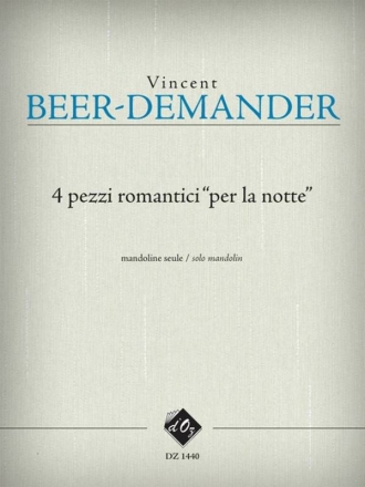 4 pezzi romantici - per la notte Mandolin Buch