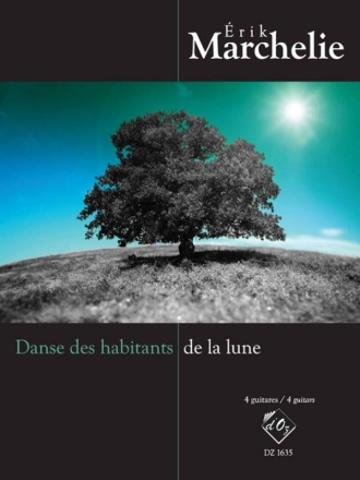 Danse des habitants de la lune 4 Guitars Partitur