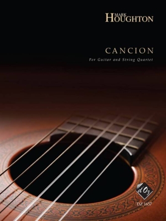 Cancion Guitar and String Quartet Partitur + Stimmen