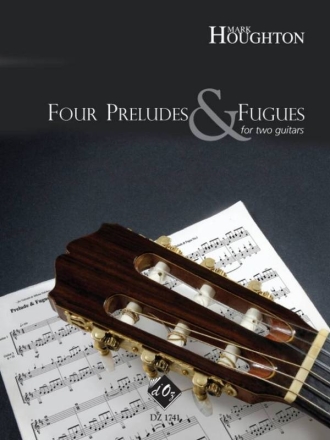 4 Preludes and Fugues 2 Gitarren Buch