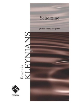 Scherzino, opus 278 Gitarre Buch