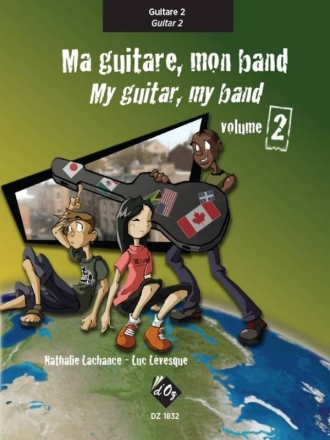 Ma guitare, mon band (guit. 2) vol. 2 Gitarre Schule