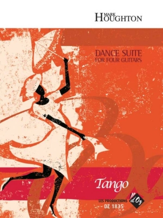 Dance Suite - Tango for 4 guitars score and parts