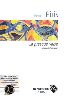 La presque valse Gitarre Buch