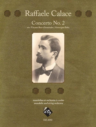 Concerto No. 2 pour mandoline et orchestre  cordes partition et parties