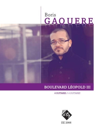 Boulevard Lopold III 4 Guitars Partitur + Stimmen