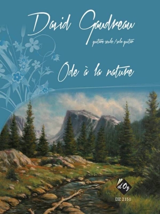 Ode  la nature Gitarre Buch