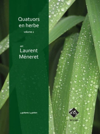 Quatuors en herbe, vol. 2 4 Guitars Partitur + Stimmen