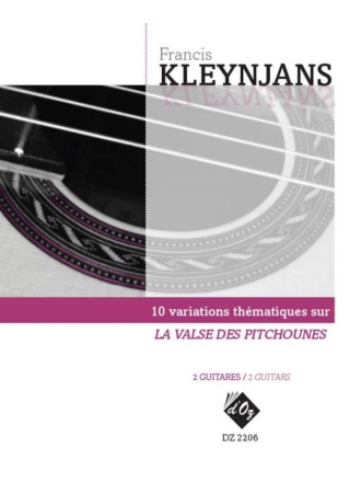 10 variations thmatiques, opus 287 2 Gitarren Buch