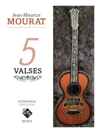 5 valses Gitarre Buch