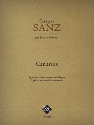 Canarios 2 Guitars and Melody Instruments Partitur