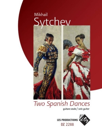 Two Spanish Dances Gitarre Buch