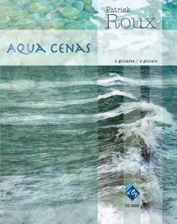 Aqua cenas 4 Guitars Partitur + Stimmen