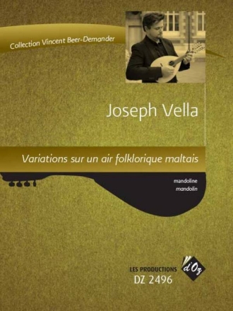 Variations sur un air folklorique maltais Mandolin Buch