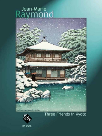 Three Friends in Kyoto Gitarre Buch