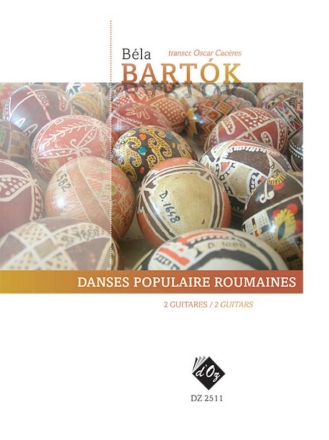 Danses populaires roumaines 2 Gitarren Buch