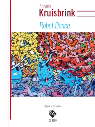 Robot Dance pour 3 guitares partition et parties