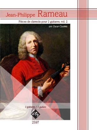 Pices de clavecin pour 2 guitares, vol. 2 2 Gitarren Buch