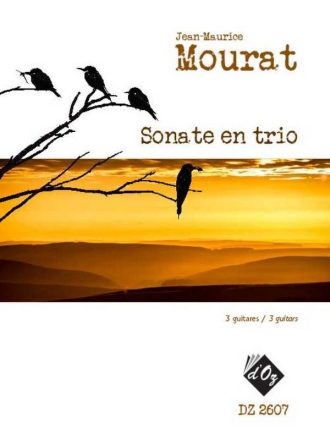 Sonate en trio 3 Guitars Partitur + Stimmen