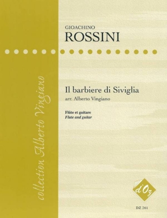 Il barbiere di Siviglia (2 livres) Flte und Gitarre Buch