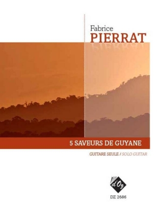 5 Saveurs De Guyane Gitarre Buch