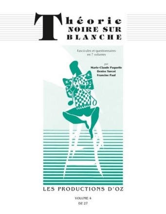 Thorie noire sur blanche, vol. 4 Exercises and Theorie Buch