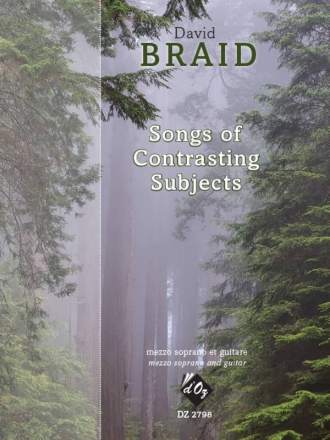 Songs Of Contrasting Subjects Vocal and Guitar Buch