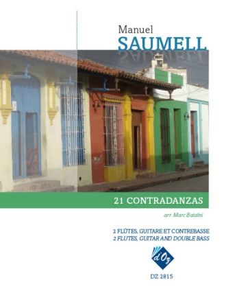 21 Contradanzas 2 Flutes, Guitar and Double Bass Buch