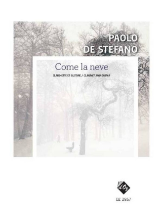 Come La Neve Guitar and Clarinet Buch