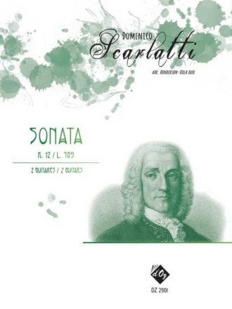 Sonata K. 12 / L. 489 Guitar Duet Buch