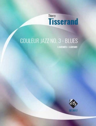 Couleur Jazz No. 3 - Blues Gitarrenquintett Stimmensatz