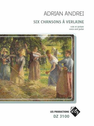 Six Chansons  Verlaine Vocal and Guitar Buch