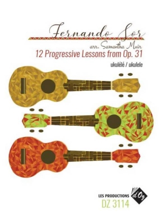 12 Progressive Lessons From Op. 31 Ukulele Buch