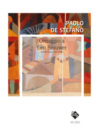 Omaggio A Leo Brouwer Gitarre Buch