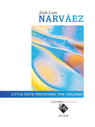 Little Suite Pentatonic for Children Gitarrenquartett Partitur + Stimmen