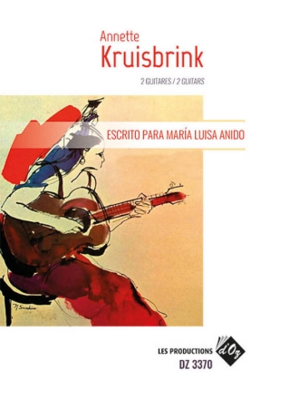 Escrito Para Mara Luisa Anido Guitar Duet Buch