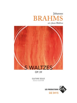 5 Waltzes Op. 39 Gitarre Buch