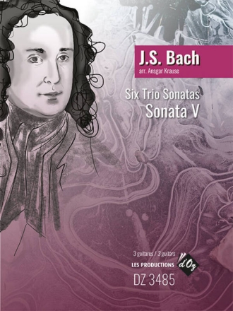 Six Trios Sonatas - Sonata V 3 Guitars Partitur + Stimmen