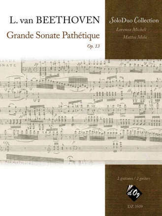 Grande Sonate Pathtique, Op. 13 Guitar Duet Buch