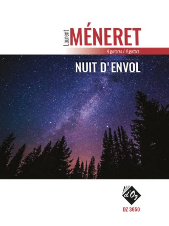 Nuit d'envol Gitarrenquartett Stimmensatz