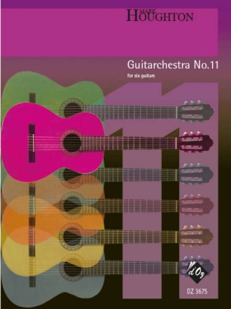 Guitarchestra No. 11 Gitarrenensemble Partitur + Stimmen