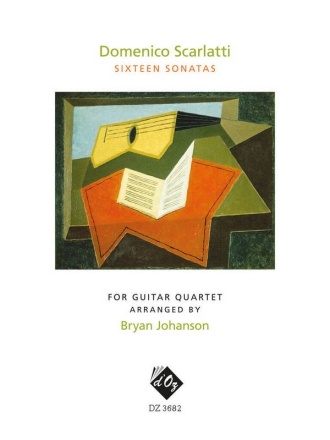 16 Sonatas Gitarrenquartett Stimmensatz