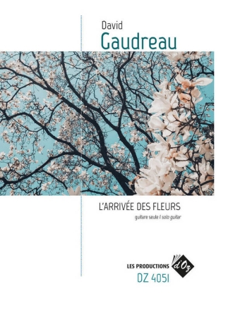 L'arrive des fleurs Gitarre Buch