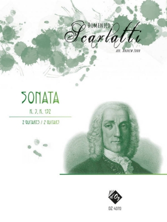 Sonata K. 7, K. 132 Guitar Duet Buch + Einzelstimme(n)