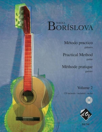 Mthode pratique pour la guitare, vol. 2 Gitarre Buch und CD