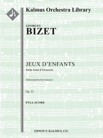 Jeux d'Enfants, Op. 22 (f/o score) Scores