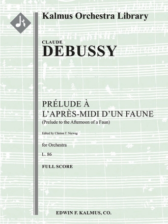 Prelude a l'Apres-midi d'un Faune f/o sc Scores