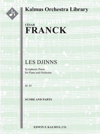 Les Djinns, M. 45 (f/o) Full Orchestra