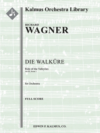 Die Walkuere (f/o score) Scores